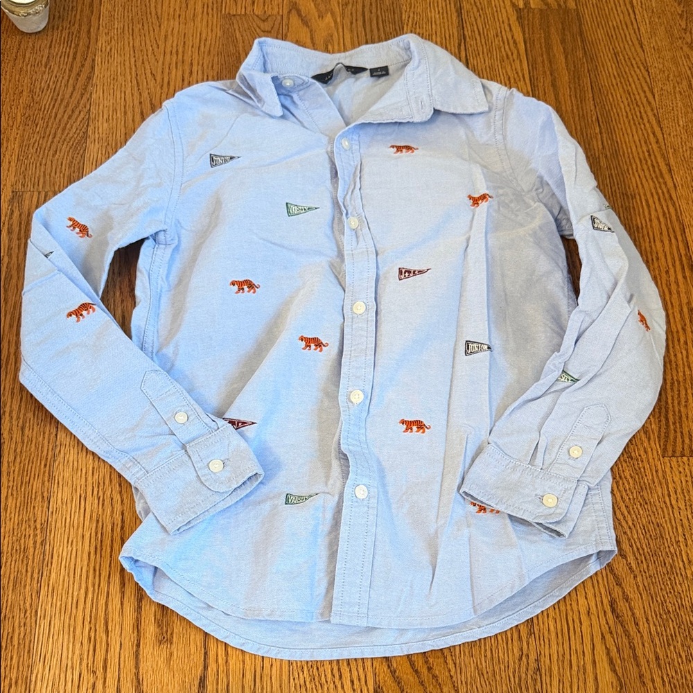 Janie and Jack button up size 7 - Picture 1 of 5